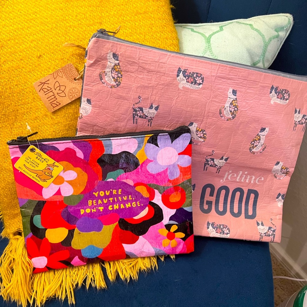 Cute, large pouch bags